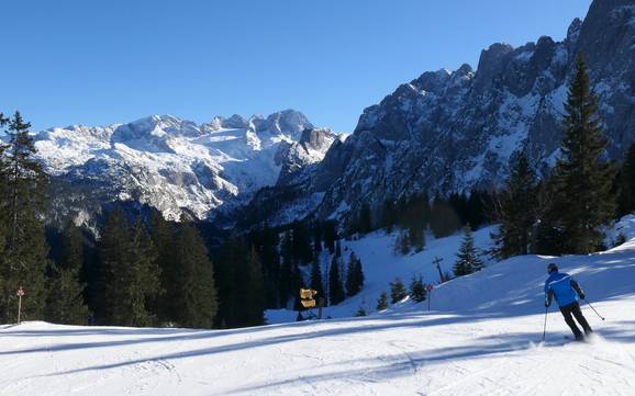 La plus haute gare aval dans le Dachstein-Salzkammergut – domaine skiable Dachstein West – Gosau/Russbach/Annaberg La plus haute gare aval dans le Dachstein-Salzkammergut – domaine skiable Dachstein West – Gosau/Russbach/Annaberg
