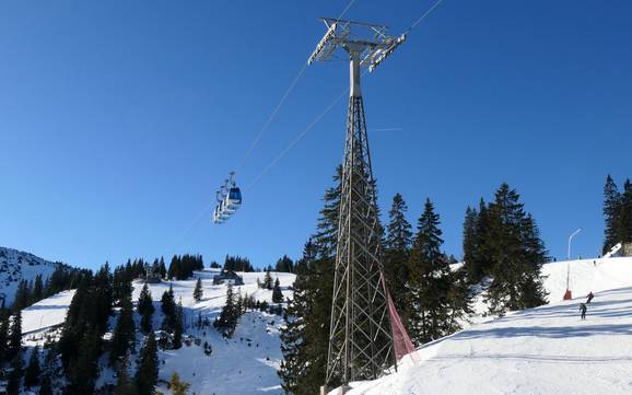 Almtal (vallée de l'Alm): Taille des domaines skiables – Taille Kasberg – Grünau im Almtal Almtal (vallée de l'Alm): Taille des domaines skiables – Taille Kasberg – Grünau im Almtal