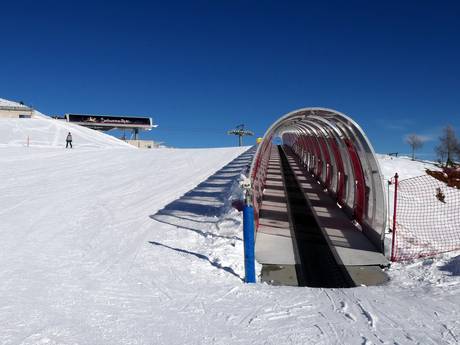 Domaines skiables pour les débutants en Merano (Meraner Land) – Débutants Schwemmalm